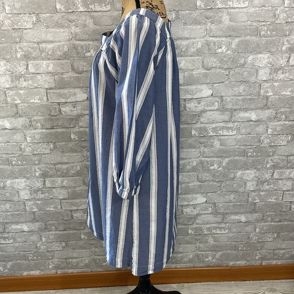 Gap Striped Square Neck Dress - Picture 2 of 7